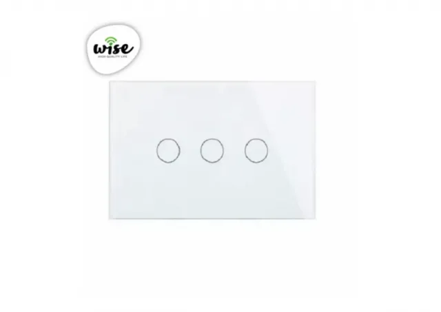 Wise Wise pametni prekidač - široki panel - 3 tastera