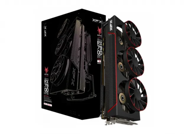 XFX AMD RX-7900XTX Magnetic Air Gaming 24GB GDDR6 384bit, 2615 MHz / 20Gbps, 3x DP, 1x HDMI, 3 magnetic fan, 3 slot
