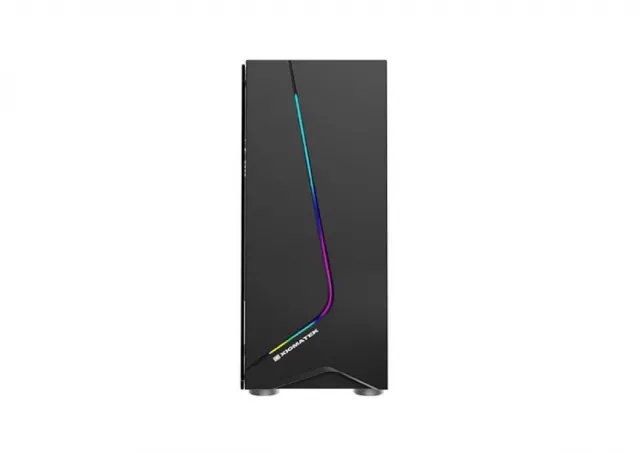 Xigmatek Eros (ATX, USB3.0x1+USB2.0x1, Rainbow LED traka na prednjoj strani , staklo sa bočne strane,  ventioator sa zadnje strane
