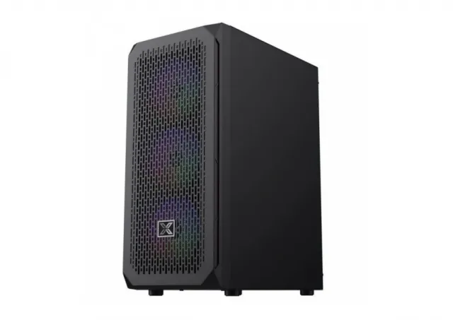 Xigmatek Sky 3F crno kućište , ATX, U3x1 & U2x2,  dolazi sa 3 vetilatora ( povezivanje molex)