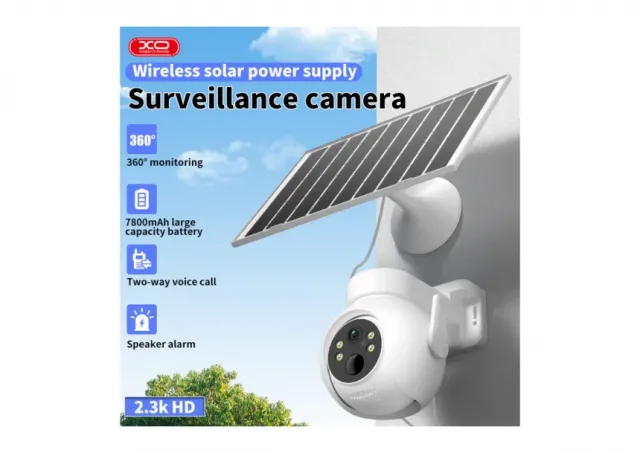 XO CR10 solarna spoljna kamera 300W WiFi