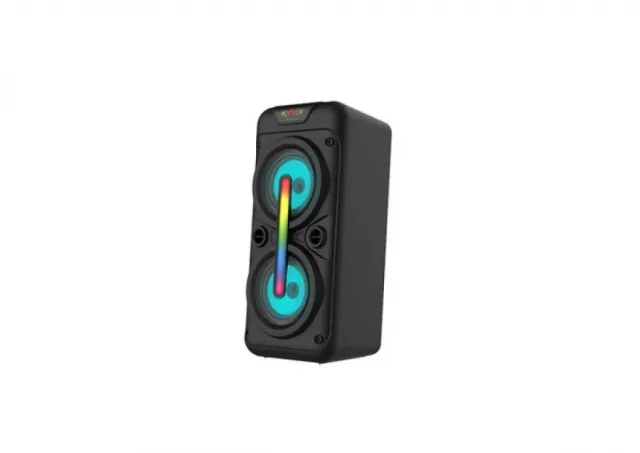 Xwave BT zvučnik DJ 555 20W(2x10W) FM radio/MicroSD/USB/AUX/Mikrofon/LED colorful