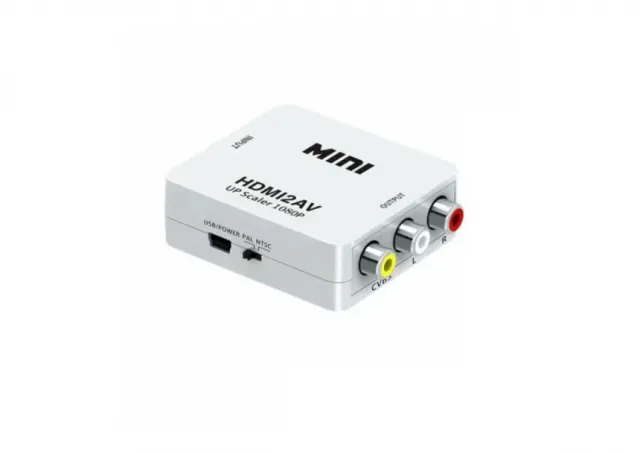 Xwave Konverter HDMI na AV-RCA 1080p