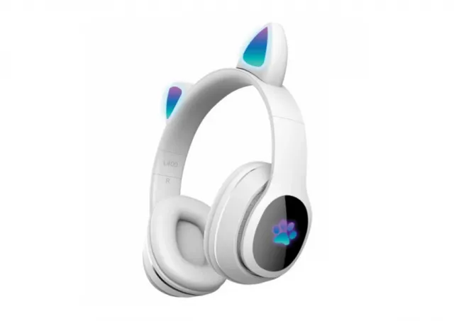 Xwave L400 white Bluetooth slušalice stereo sa mikrofonom/v5.3/FM/Aux/microSD