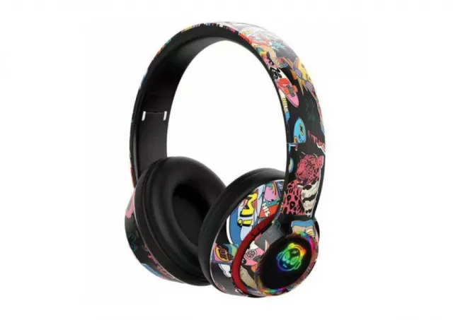 Xwave L750 black Bluetooth slušalice stereo sa mikrofonom/v5.3/FM/Aux/microSD