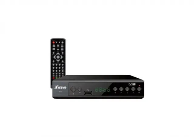 Xwave M4 DVB-T2 Set top box LED,Skart,,HDMI,USB,Media player