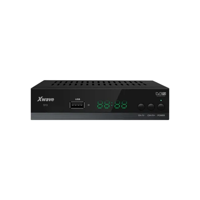 Xwave S13 DVB-T2 SetTopBox H.265,LED,scart,HDMI,RF in-out,USB,media player,metalno kućište