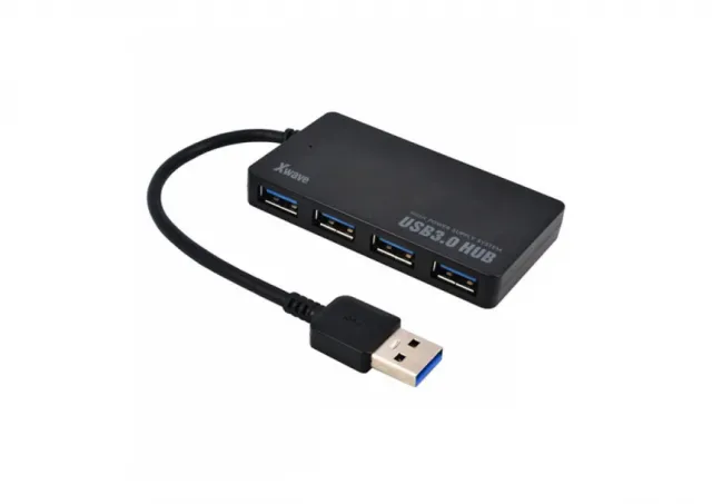 Xwave USB HUB 142 13cm,USB 4-port na USB3+3xUSB2.0