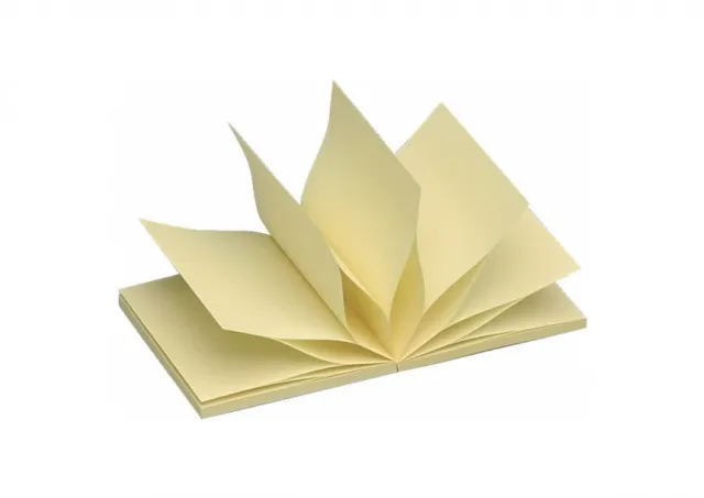 Z-notes 75X75 mm, žuta Info Notes  06PZ02