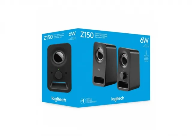 Z150 Multimedia Speakers 2.0 System Black