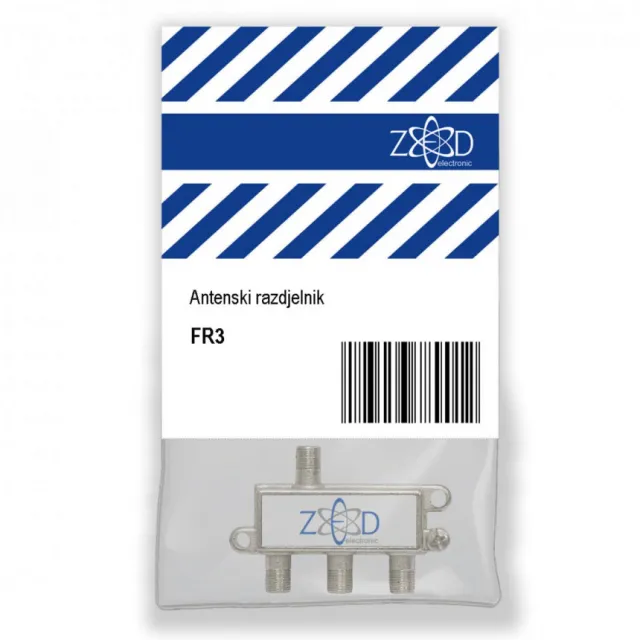 ZED electronic Antenski razdelnik 1 ulaz - 3 izlaza, 5-2400MHz - FR3