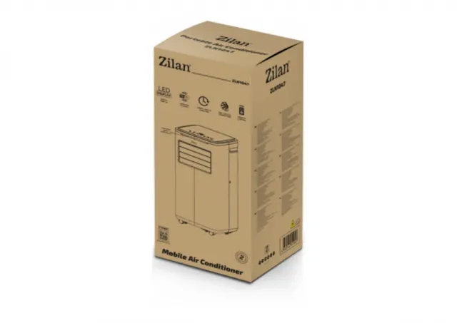 Zilan ZLN1047 Pokretni klima ureðaj 9000Btu, 3u1, 1010W, WiFi