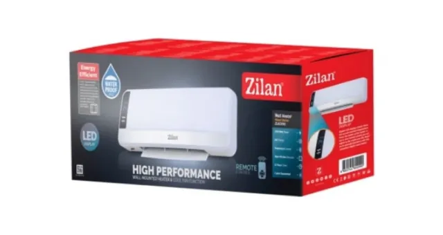 Zilan ZLN2090 Nazidna grejalica, daljinski, 2000W, LED Display