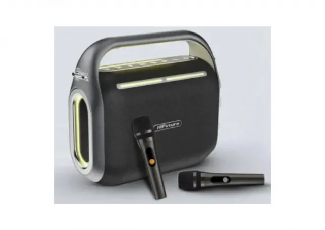 Zvučnici HiFuture MusicBox 200 100W bluetooth + 2 mikrofona, crni