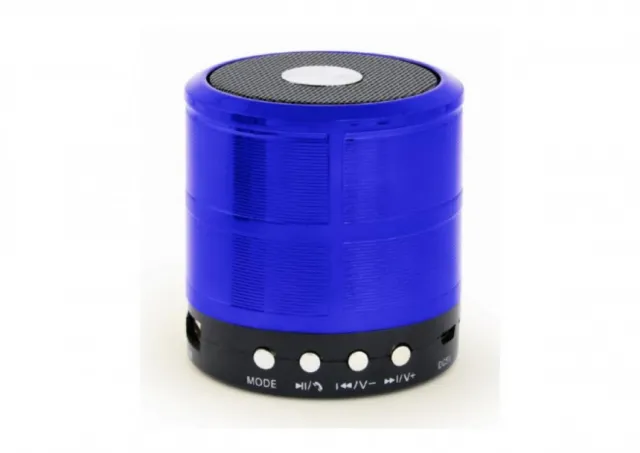 Zvučnik Gembird SPK-BT-08-B Portable Bluetooth + handsfree plavi