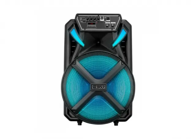 Zvucnik Mikado MD-BT123 30W, USB, Bluetooth, micro SD + mikrofon crni
